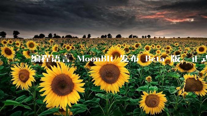 编程语言 MoonBit 发布 Beta 版，正式进入企业场景应用，会带来哪些影响？