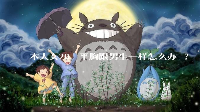 本人女20，平胸跟男生一样怎么办 ?
